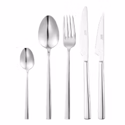 Victoria Bestickset 60 delar slät kniv gaffel sked kaffesked grillkniv