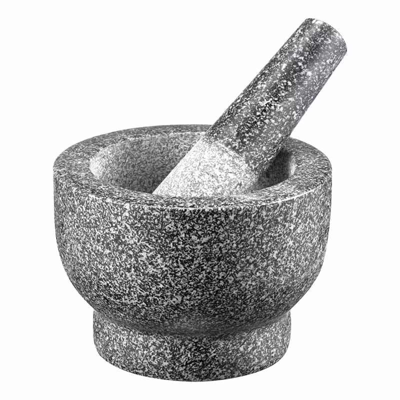 Birkedal Mortel granit diameter 13 cm höjd 9 cm
