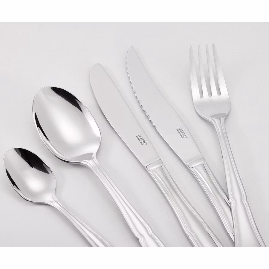 New England Bestickset 60 delar kniv gaffel sked kaffesked grillkniv