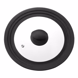 Universal Knivblock med borst svart höjd 22 cm