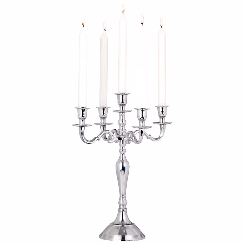 Alster Kandelaber aluminium 5 arm höjd 40 cm