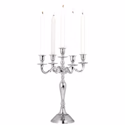 Alster Kandelaber aluminium 5 arm höjd 40 cm