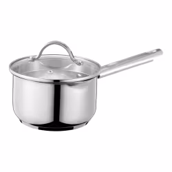 Kosmo Kastrull med glaslock 1,5 L 16*9 cm