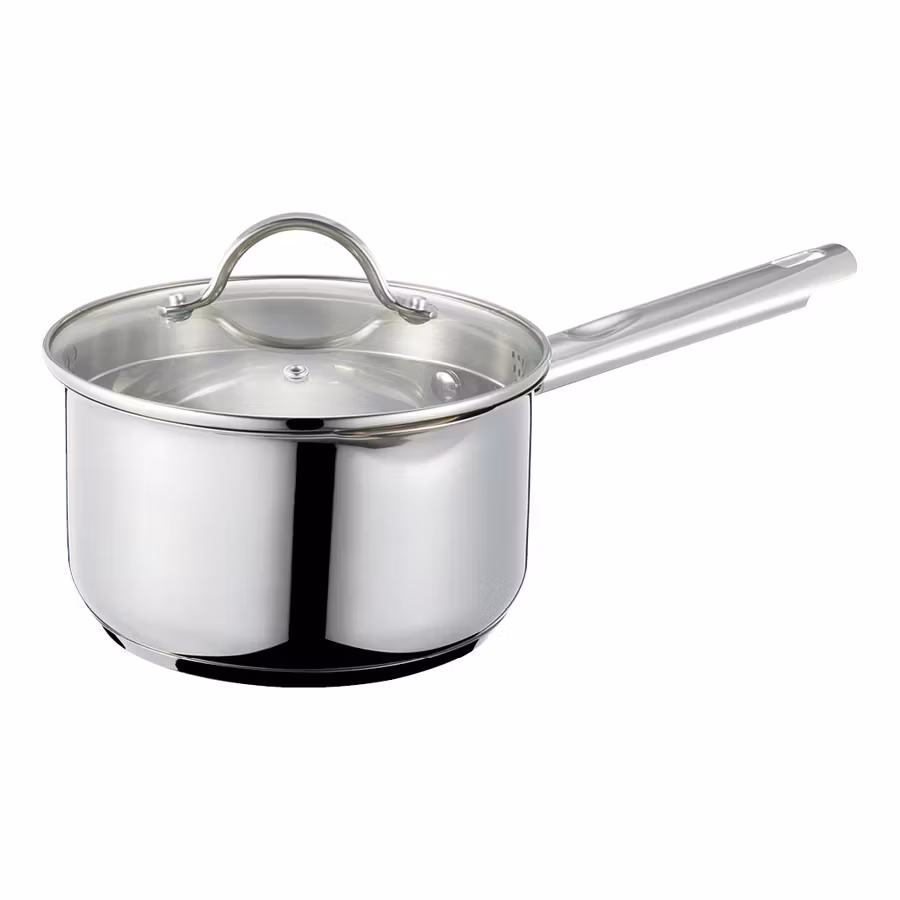 Kosmo Kastrull med glaslock 2 L 18*10 cm