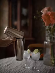 Bora Boston Shaker rostfritt stål 500+700 ML