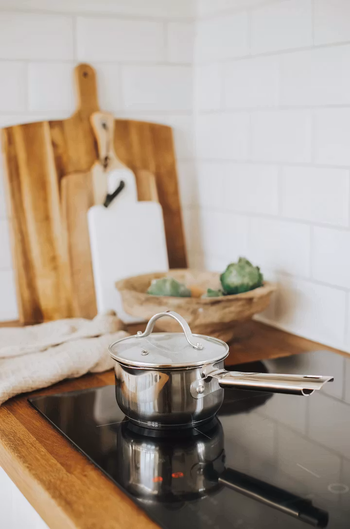 Kosmo Kastrull med glaslock 1 L 14*8 cm