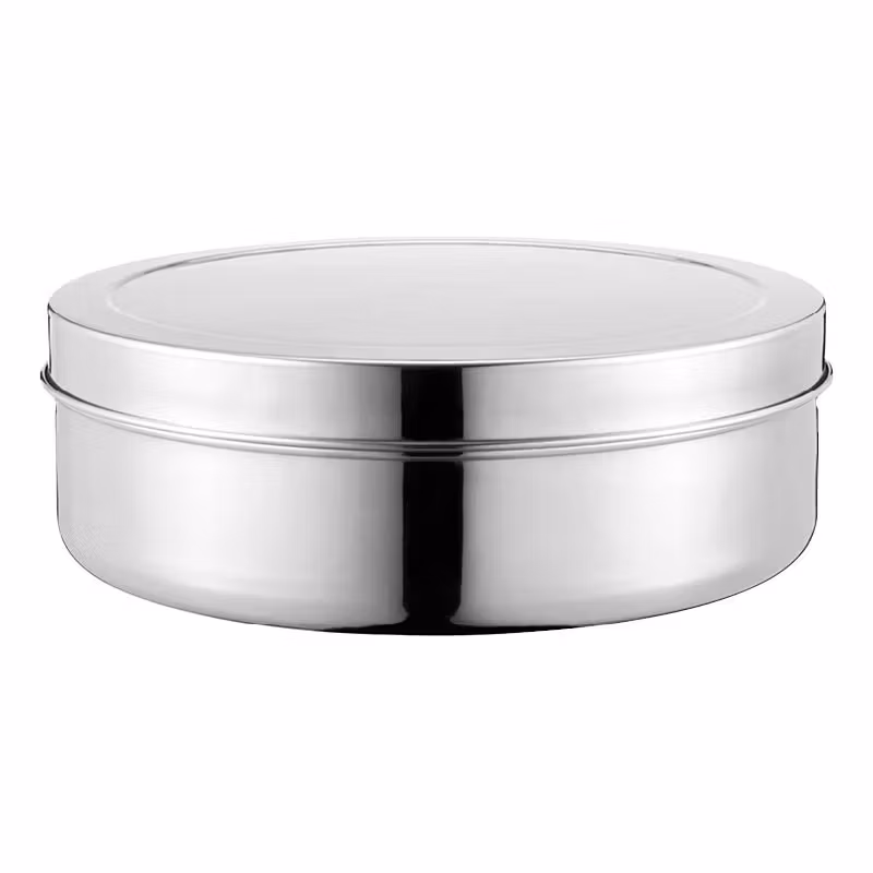 Brea Brödskrin rostfritt runt diameter 30 cm höjd 10,5 cm