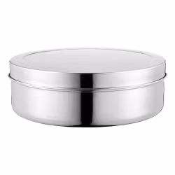 Brea Brödskrin rostfritt runt diameter 30 cm höjd 10,5 cm