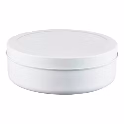 Brea Brödskrin Vit diameter 30 cm höjd 10,5 cm