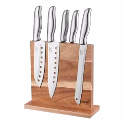 Kaya Knivställ två sidor magnet Akacia 24*10*2