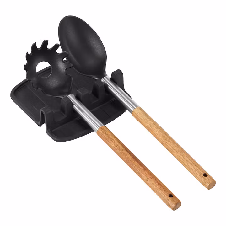 Sloan Slevunderlägg svart silikon 15*14*2 cm