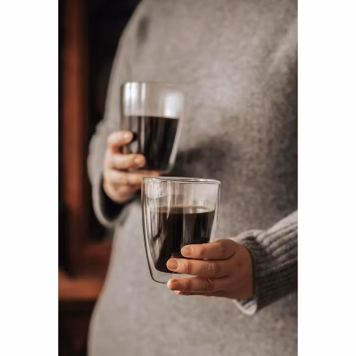 Kaia Kaffemugg dubbelväggade 2-pack 28 cl