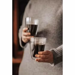 Kaia Kaffemugg dubbelväggade 2-pack 28 cl