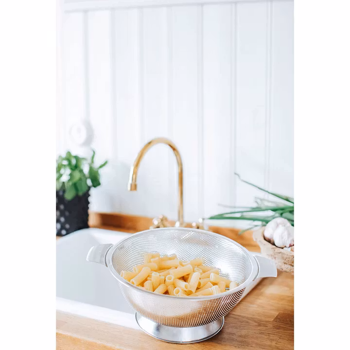 Dara durkslag rostfritt stål Ø22,5 H:10 CM