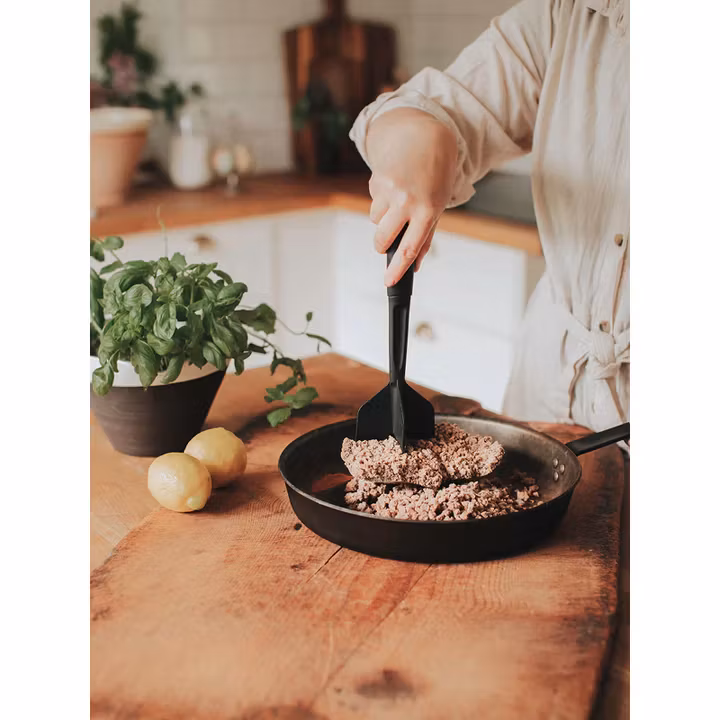 Kani Köttfärshackare svart plast längd 26,4 cm bred 8,3