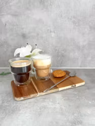 Kenya Kaffemugg 2-pack dubbelväggad 3,2 dl höjd 10,5 Ø9 cm