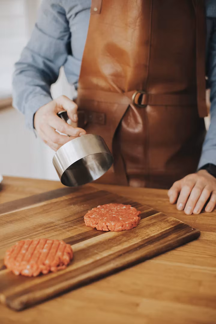 Haya Hamburgarpress 11 cm rostrfritt stål