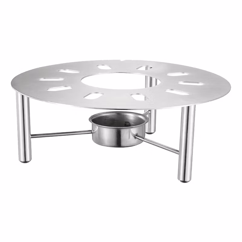 Vega Värmeställ för ett ljus rostfritt stål 16,5*6 cm