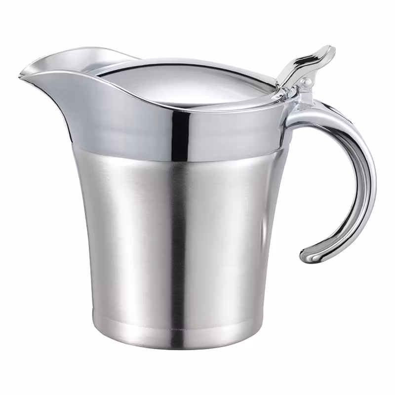 Sissie Såstermos 0,5 liter rostfritt stål plast handtag