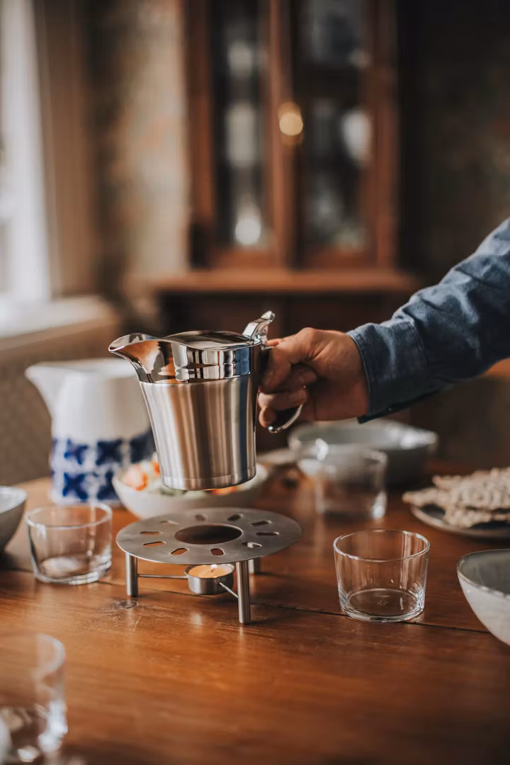 Sissie Såstermos 0,5 liter rostfritt stål plast handtag