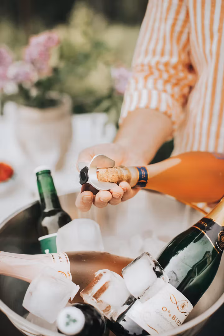 Celia Champagneöppnare zinklegering 7*4 cm