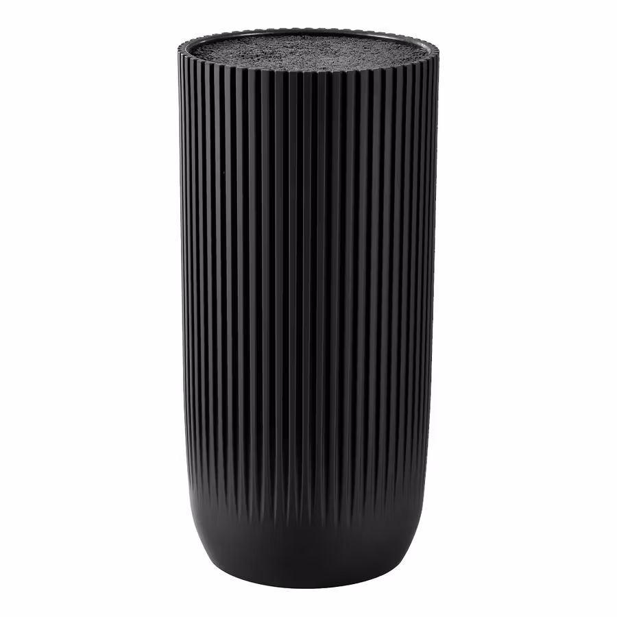 Kiki Knivblock ränder gummerad yta 24 cm