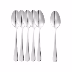 Classic Kaffeskedar 6-pack 14*3 cm Rostfritt stål