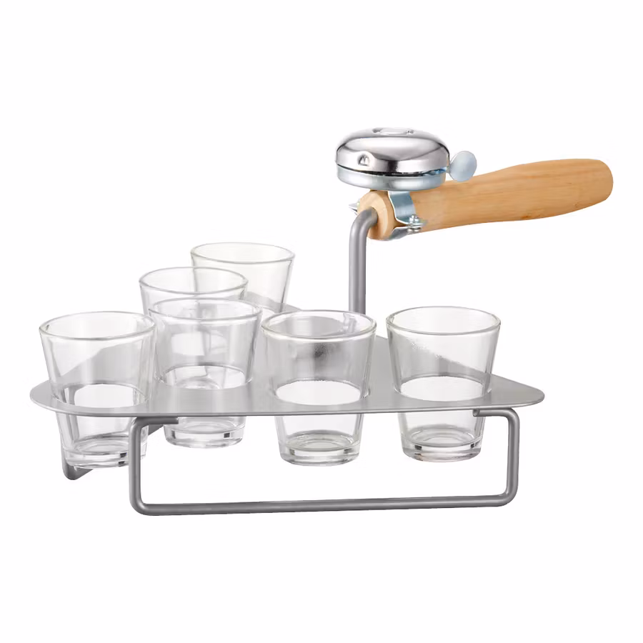 Mura Murslev 6 glas med ringklocka