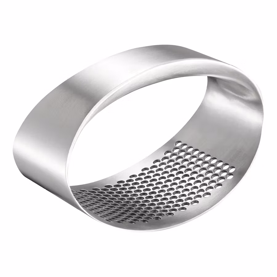 Garli Vitlökspress rostfritt stål 10*5,5 cm