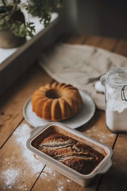 Cookie Brödform avlång silikon stålkanter 28,3*14,5*7,5 cm
