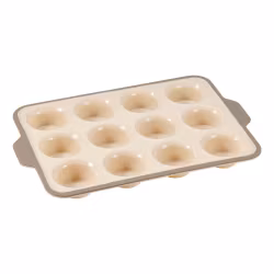 Cookie Muffinsform 12 kupformer Ø7 H:3 cm rektangulär 39,5*26,5*3 cm