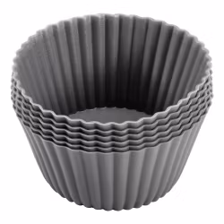 Cookie Muffinsform silikon 6-pack Ø7 H:3 cm