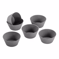 Cookie Muffinsform silikon 6-pack Ø7 H:3 cm