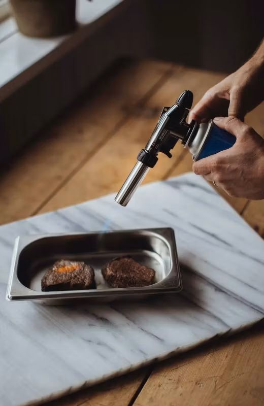 Fire Gasbrännarhandtag 20*6*3,5 cm- till gasolbehållare av engångstyp