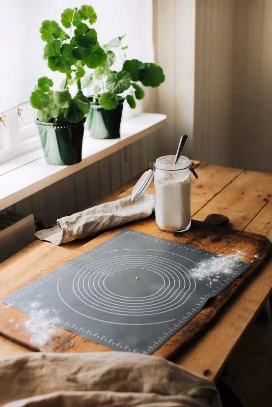 Cookie Bakmatta grå silikon 50*40 cm