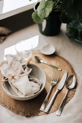 Freja Bestickset 48 delar 18/10 stål gaffel kniv sked kaffesked