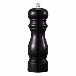 Karou Peppar/saltkvarn svart högblank gummiträd 15 cm