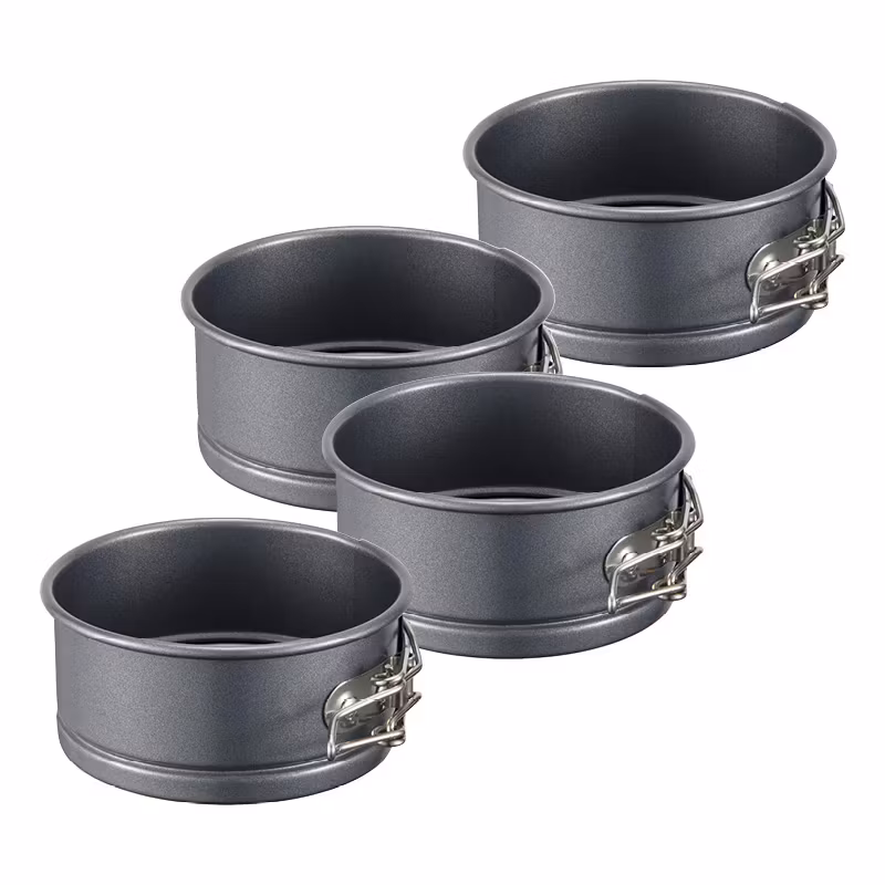 Karabo mini springform kolstål 4-pack 10 cm