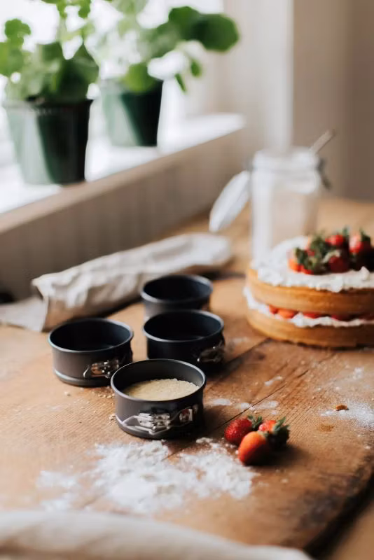 Karabo mini springform kolstål 4-pack 10 cm