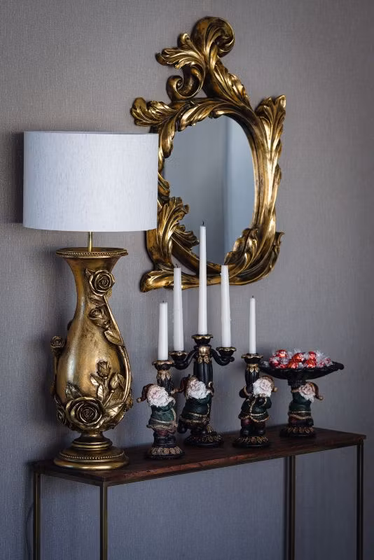 Ljusstake Tomte Claus Mix