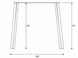 Bordsstativ Hörnbas