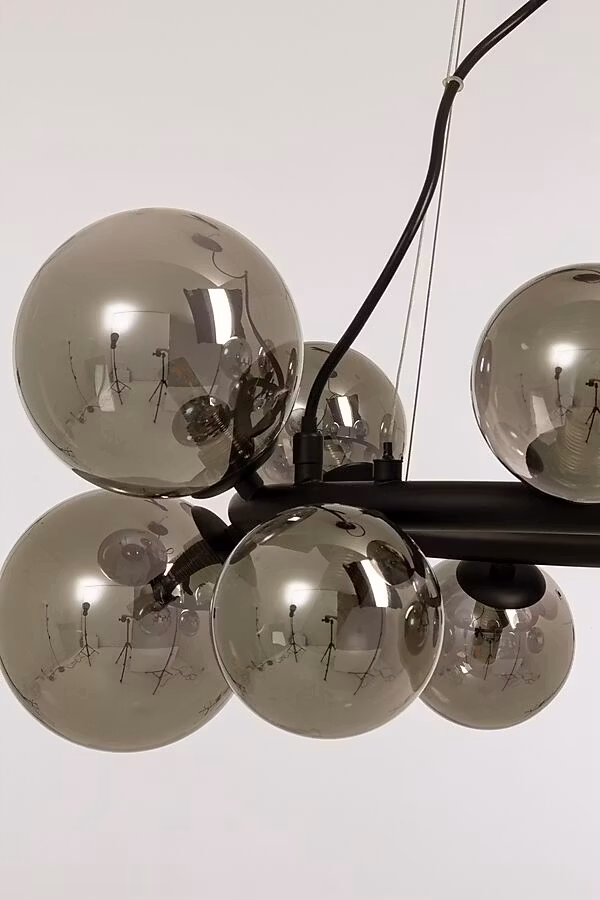 Taklampa rund Molekyl