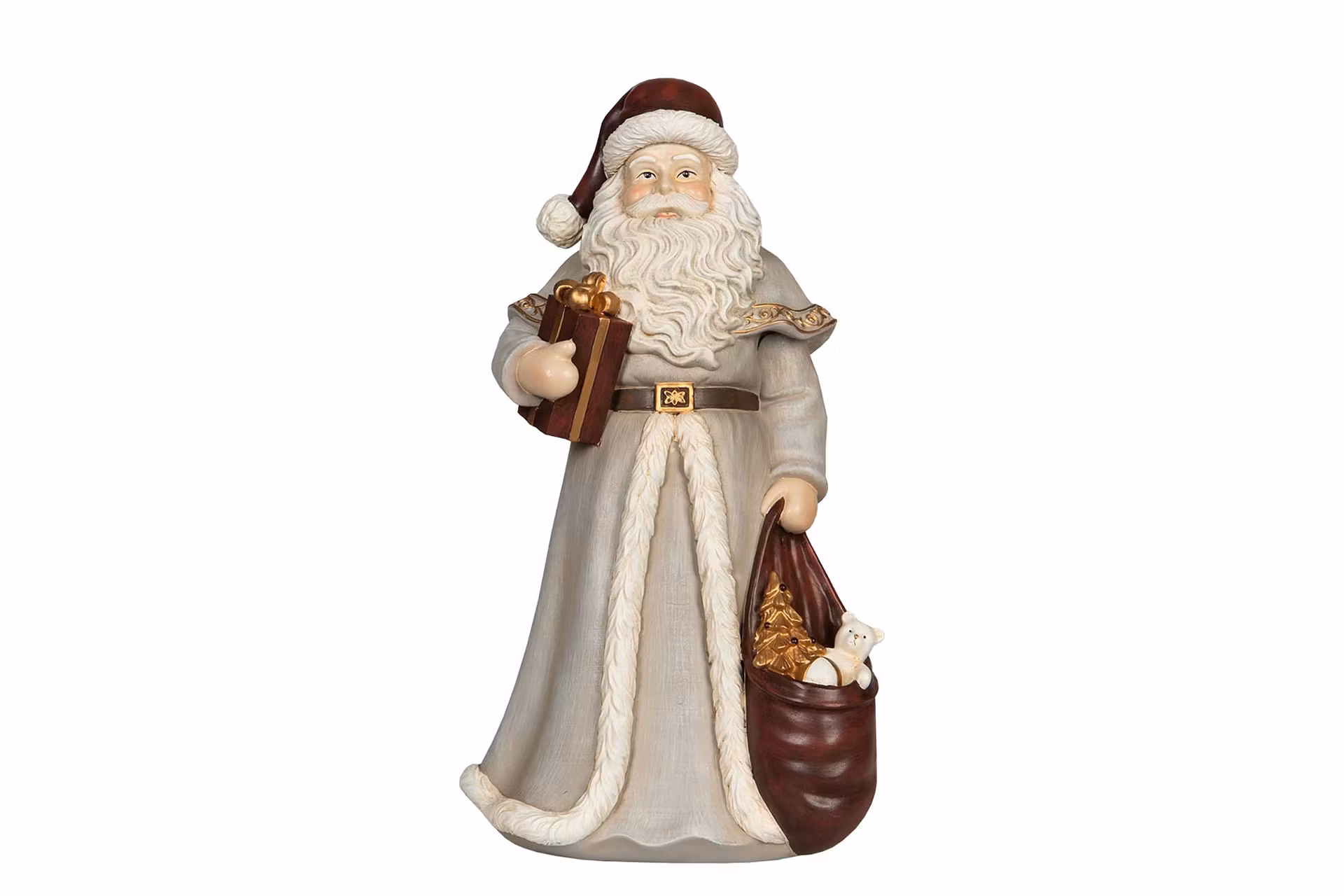 Tomte Julklapp Poly 16 cm