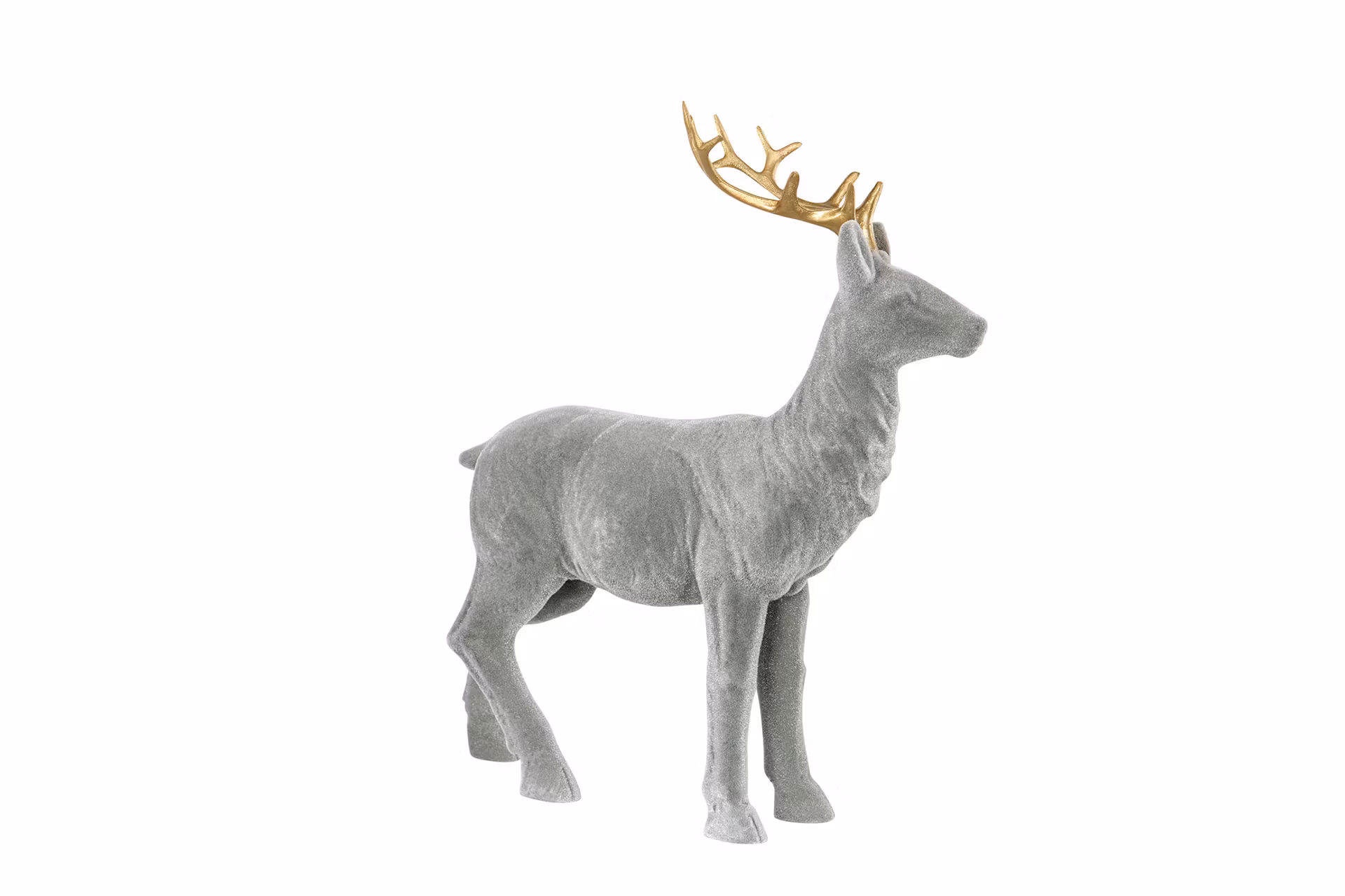 Hjort GråVelvet Poly 23 cm