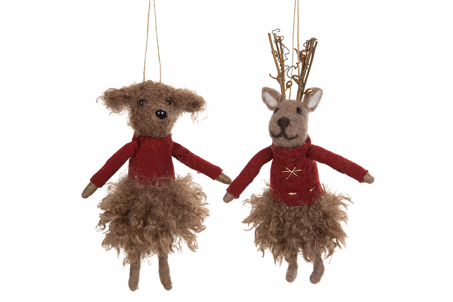 Ulldjur Ren/Hund Häng Mix