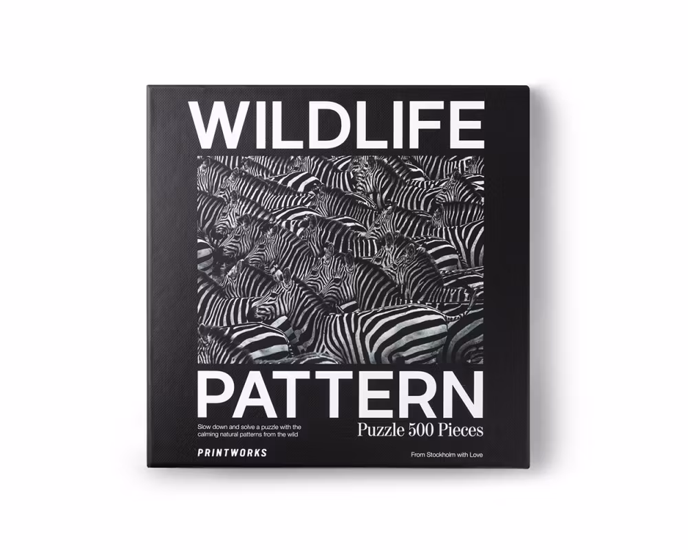 Pussel Wildlife, Zebra