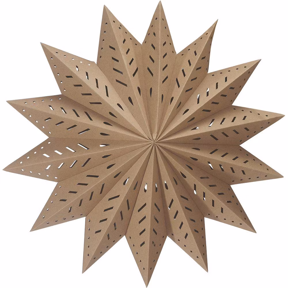 Julstjärna Alfa Brun 50cm