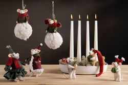 Ljusfat 4 Kronljus Emalj Shell