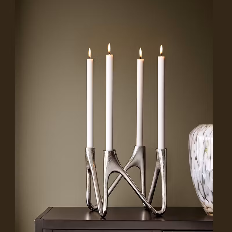 Ljusstake Kandelaber Gallery silver