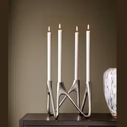 Ljusstake Kandelaber Gallery silver